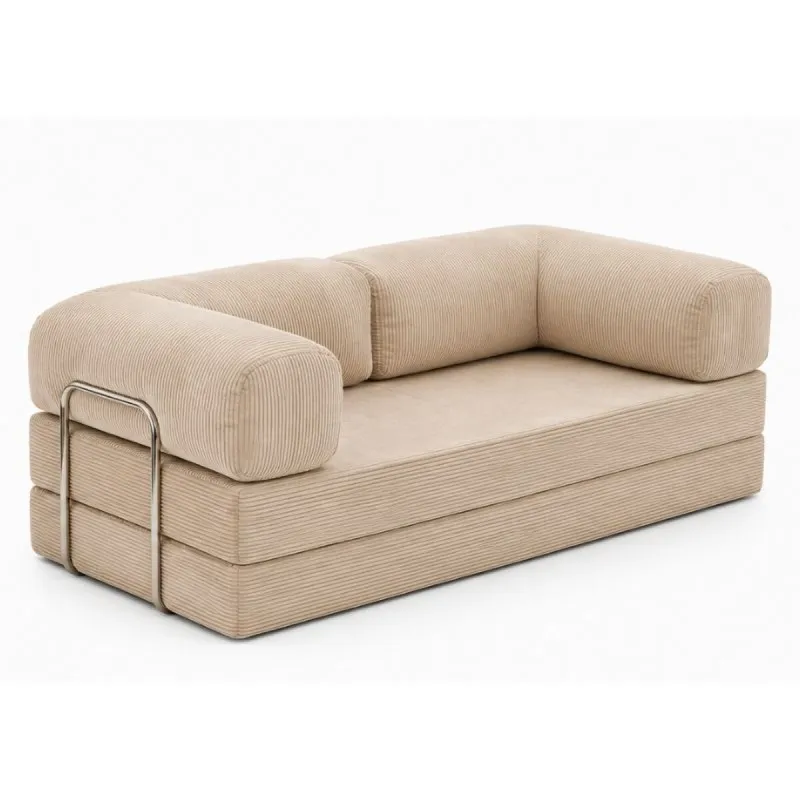 Sillón Cama Teddy - Light Brown | PREVENTA en Marrón - Sillones y sofás, Uruguay | Samic