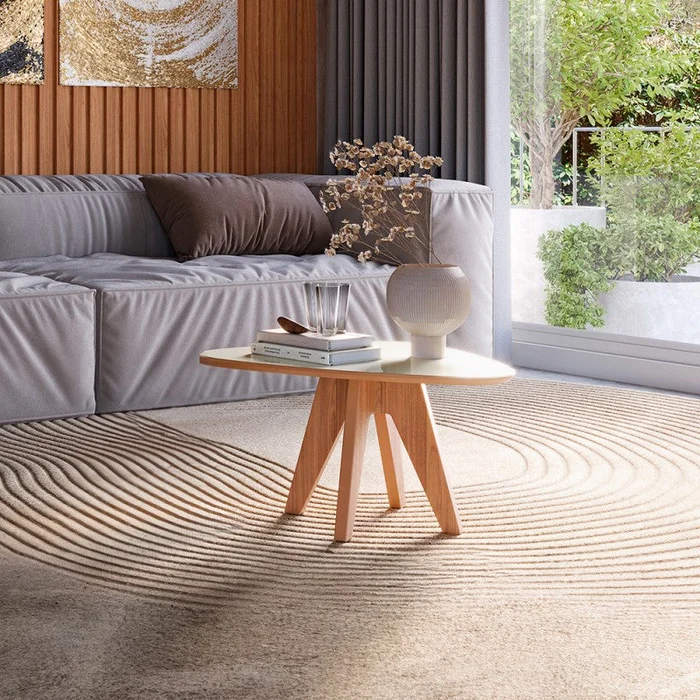 Mesa ratona de Centro Organic Alta 65cm 100% MDF en Madera natural - Mesas de living, Uruguay | Balton, vista 2