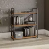 ESTANTERIA BAJA CON 3 ESTANTES LINEA INDUSTRIAL HIERRO - Bibliotecas, Uruguay | Balton, vista 2 de 7