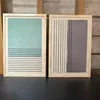 KIT 2 - Abstracto Celeste/Gris - 40 x 60 - Decoración de pared, Uruguay | Berna home, vista 3 de 5