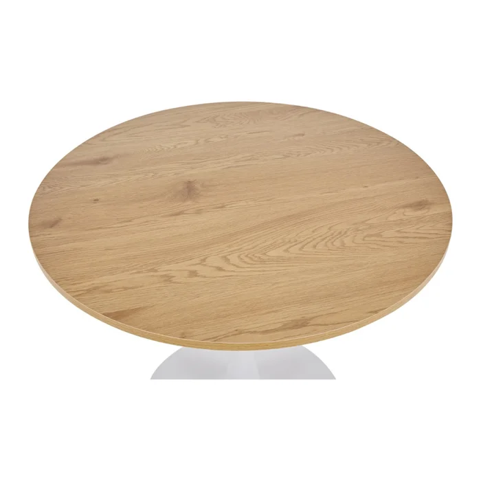Mesa de Comedor Bari - Roble Claro en Marrón - Mesas de comedor, Uruguay | NYR