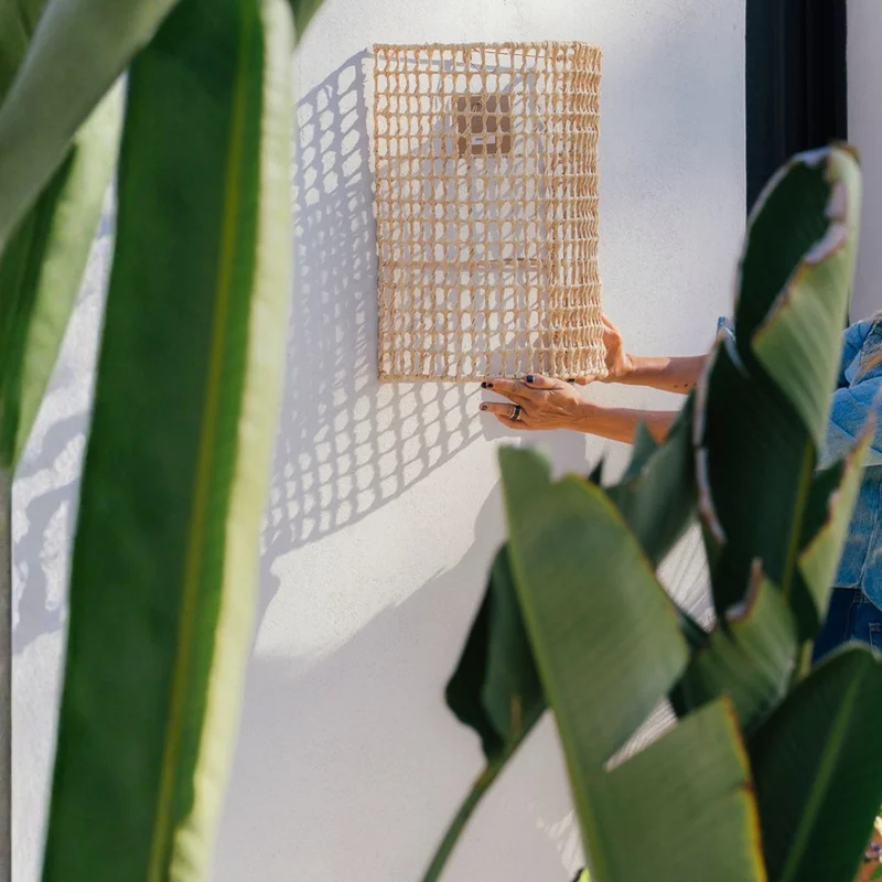Aplique de Pared de Sisal Astra - Butacas, banquetas y puffs, Uruguay | Casakos, vista 4