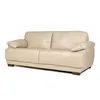 Sofá Tucson - Cuero Básico - 3 cuerpos - 519 (Beige) en Beige - Sillones y sofás, Uruguay | NYR, vista 1 de 6