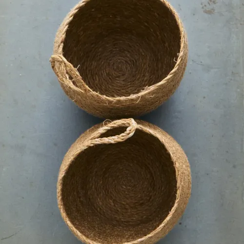 CESTA SEAGRASS en Marrón - Canastos, Uruguay | Zara Home