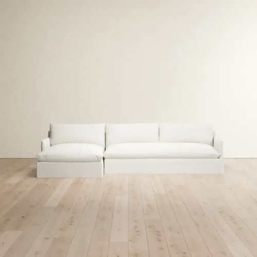 Sofá tapizado Mari en Blanco - Sillones y sofás, Uruguay | Pieza Clave