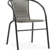 Silla apilable GRENAA gris en Negro - Muebles para el exterior, Uruguay | JYSK, vista 1 de 5