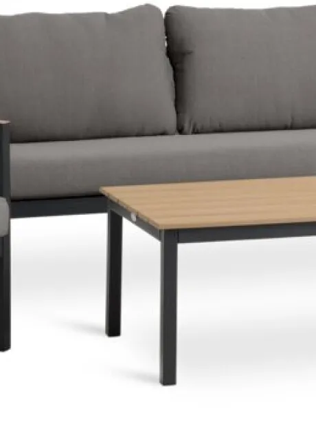 Juego de jardín BEJSTRUP 4 personas gris en Gris - Muebles para el exterior, Uruguay | JYSK