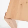Mesa Deyanira de chapa de roble y patas de madera maciza de roble 200 x 100 cm en Madera natural - Mesas de comedor, Uruguay | Kavehome, vista 5 de 6