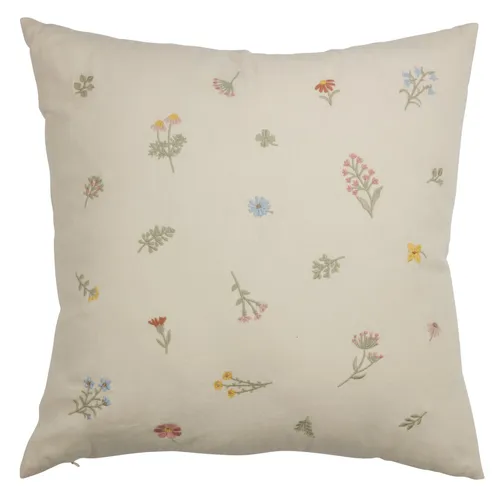 Almohadón AGERTIDSEL 45x45 flor beige en Beige - Textiles, Uruguay | JYSK
