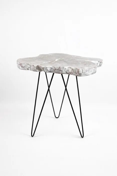 Mesa Lateral Liberté White Wash - Color Unico en Multicolor - Sillones y sofás, Uruguay | Indian