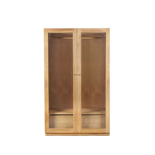 PLACARD MANANTIALES H200 TEKA NATURAL en Madera natural - Roperos y placares, Uruguay | Masinfinito Casa