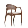 Silla De Comedor Madera-y-tela Natural-beige Carlo en Beige - Sillas, Uruguay | Divino, vista 2 de 3