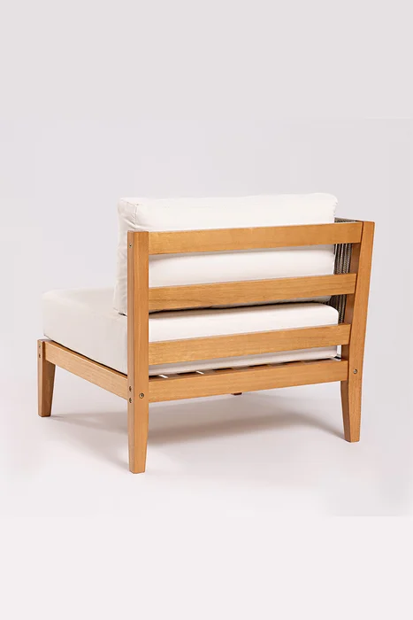 CANTO DER. CANNES CUERDA RAMI Y ACQUABLOCK CRUDO 78x74x66CM JATOBA - Muebles para el exterior, Uruguay | Vinibel, vista 3