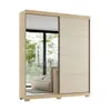 Ropero 2 puertas corredizas con espejo Sierra - Moderna en Beige - Roperos y placares, Uruguay | Rústico Hogar, vista 1 de 3