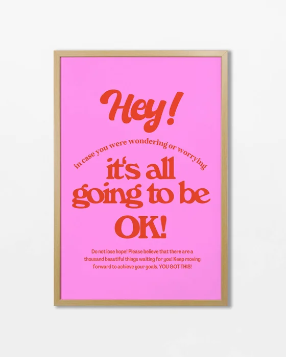 Hey! en Rosa - Láminas, Uruguay | La Cuadrería