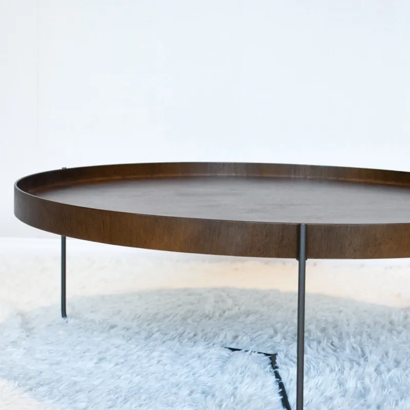 Mesa Ratona Sphera Alta - Balton Design en Marrón - Mesas de living, Uruguay | Balton