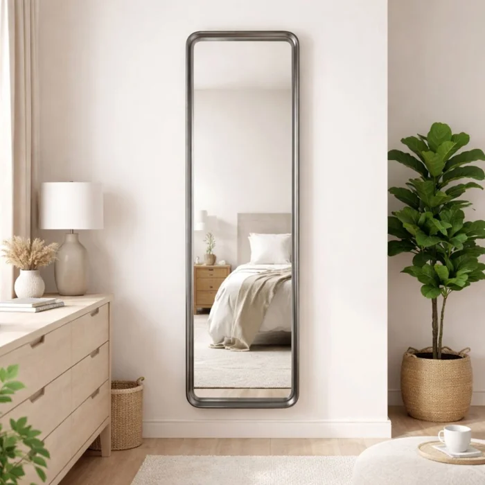 Espejo BRADLEY Plateado en Gris - Decoración, Uruguay | Viasono