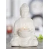 CANDELABRO BUDA DE PORCELANA 10x12x18CM CREMA - Velas y Portavelas, Uruguay | Decohogar, vista 4 de 6
