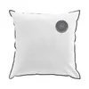 Almohadón Blanco Algodón Mistraline en Blanco - Textiles, Uruguay | Divino, vista 3 de 5