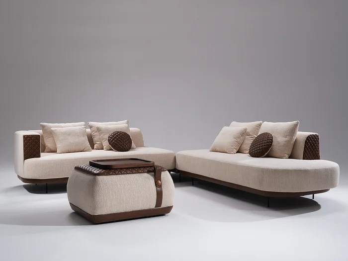 Mesa Flos en cuero - Sillones y sofás, Uruguay | Arquetipo, vista 2