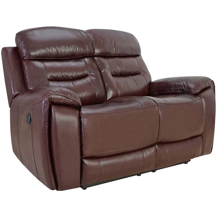 Sillón 2 Cuerpos Cuero Memphis Chocolate en Marrón - Sillones y sofás, Uruguay | Divino, vista 2