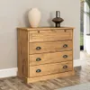 Cómoda 4 cajones - Línea Oslo - Natural en Madera natural - Cómodas, Uruguay | Ecowood, vista 1 de 4