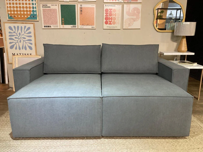 Sofá Retráctil España 3 Cuerpos (210cm) EASY CLEAN - Gris en Gris - Sillones y sofás, Uruguay | Berna Home, vista 6