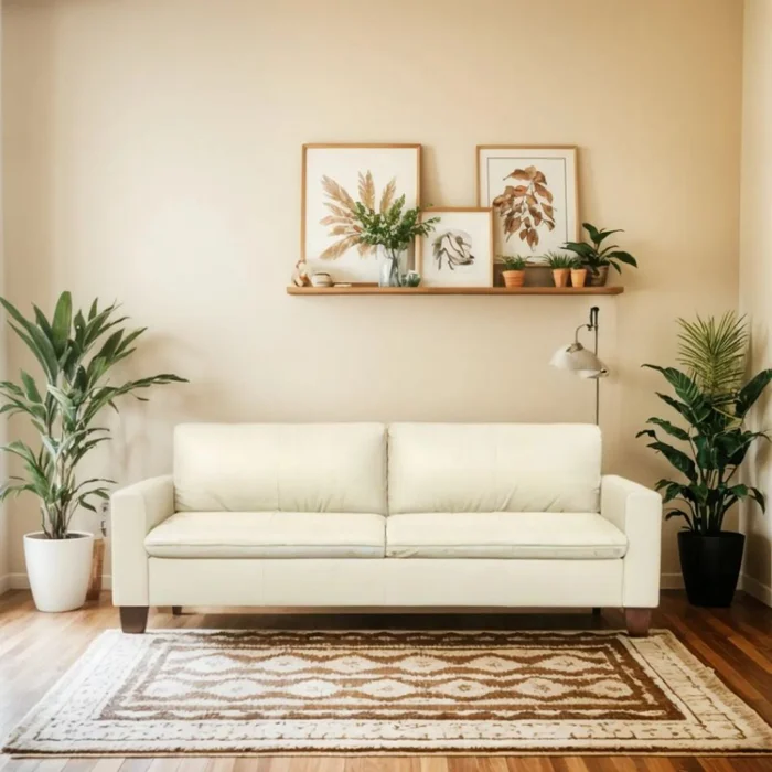 SOFA 100% CUERO - 3 CUERPOS - MODELO BLANC - COLOR PERLA en Perla - Sillones y sofás, Uruguay | Champagne Home, vista 2