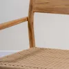 Butaca en madera teca y cuerda natural en Beige - Butacas, banquetas y puffs, Uruguay | Entrecasa, vista 3 de 5