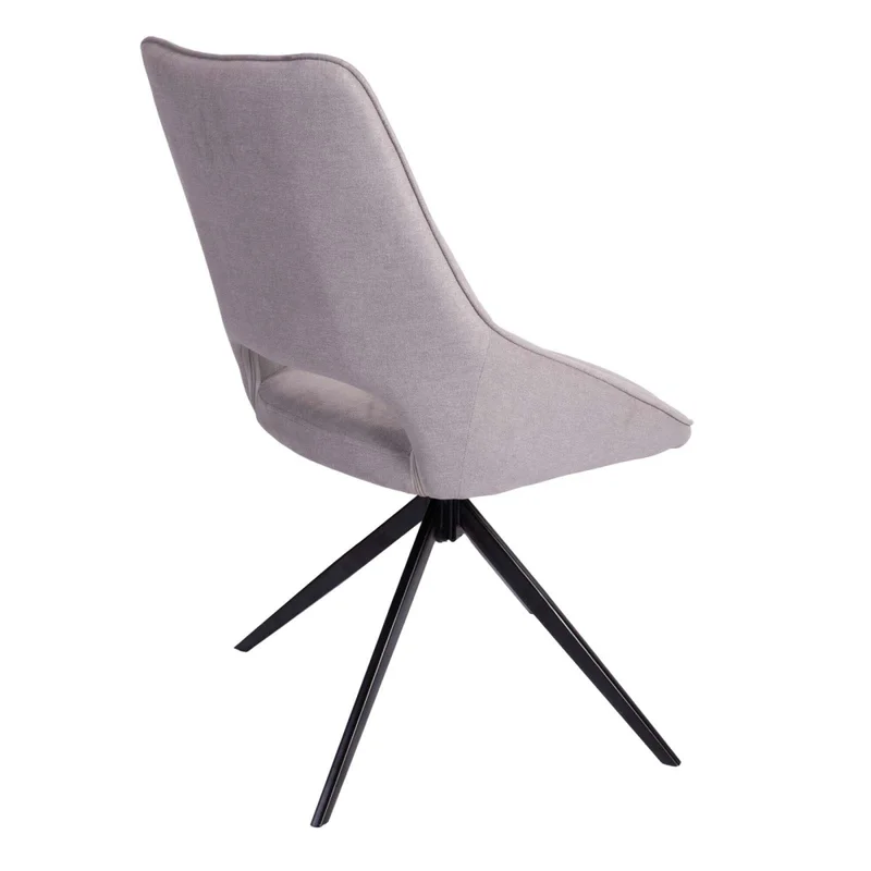 Silla De Oficina Tela-y-polipropileno Gris Christie en Gris - Sillas de escritorio, Uruguay | Divino, vista 5