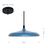Luminaria colgante Led Curvy en Azul - Lámparas colgantes, Uruguay | Unsi, vista 6 de 7