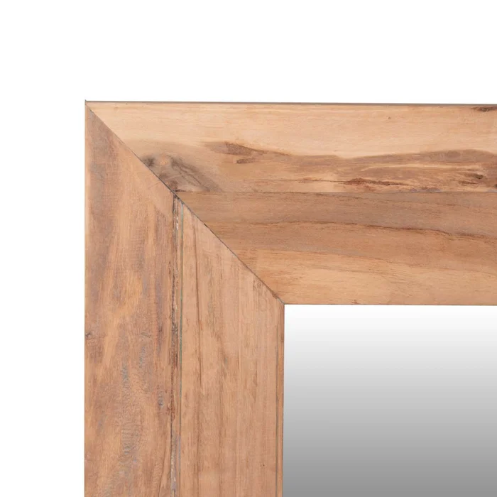 Espejo Emma 60x60cm Madera-de-teca Natural-beige Natural en Madera natural - Espejos, Uruguay | Divino, vista 2