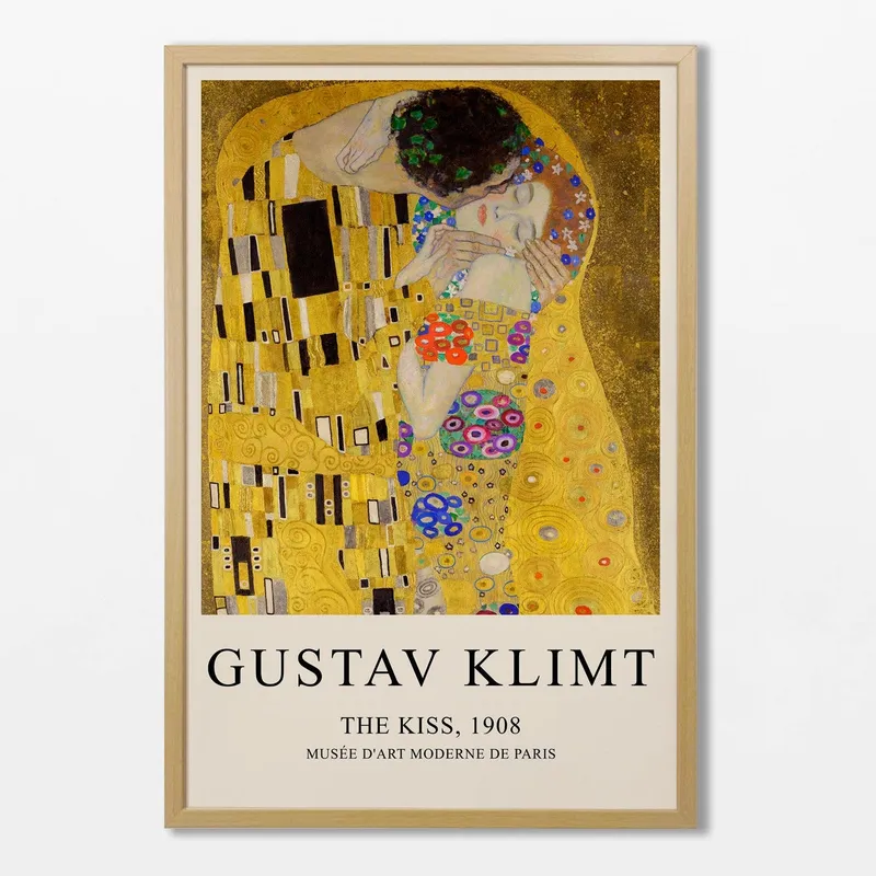 Gustav Klimt - The kiss - Láminas, Uruguay | La Cuadrería