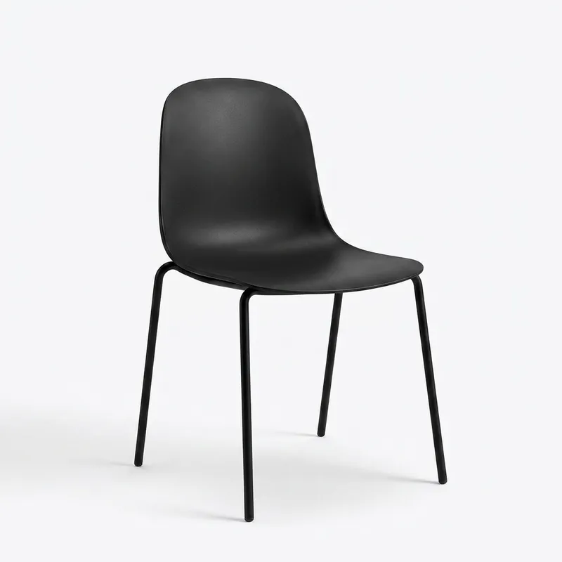 Silla Cappri en Negro - Sillas, Uruguay | Seppia
