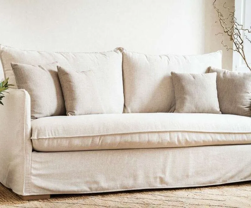 SILLON JOAQUINA - LINO BELGA ANTIMANCHAS - Sillones y sofás, Uruguay | La Iberica
