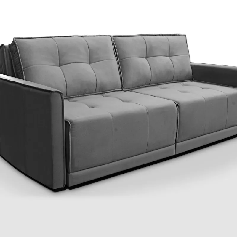 Sofa cama San Miguel en Gris - Sillones y sofás, Uruguay | New York Home