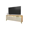 RACK DUBAI 2 PUERTAS BASCULANTE 1.80 CON LUZ LED / 10292 - Muebles para TV, Uruguay | Rosas Hermanos, vista 2 de 6