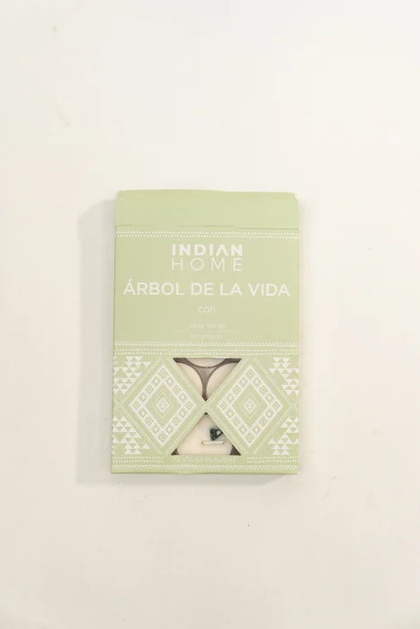 Vela Tealight Boho X 12un. - Estampado 5 en Multicolor - Velas y Portavelas, Uruguay | Indian