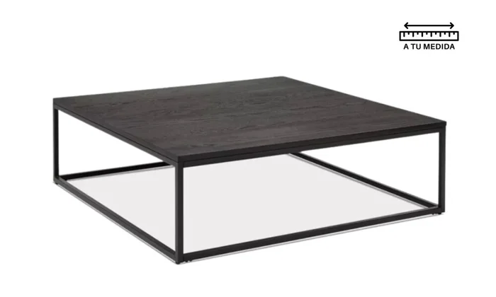 Mesa de Living BLACK Cuadrada en Negro - Mesas de living, Uruguay | Finkel