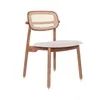 Silla De Comedor Rattan-y-madera Natural-beige Danielle en Madera natural - Sillas, Uruguay | Divino, vista 2 de 4