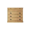 Cómoda 4 cajones - Línea Oslo - Natural en Madera natural - Cómodas, Uruguay | Ecowood, vista 3 de 4