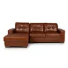 Rinconera Fargo - Cuero Básico - Chaise Izquierdo - 457 (Brandy) en Beige - Sillones y sofás, Uruguay | NYR, vista 2 de 6