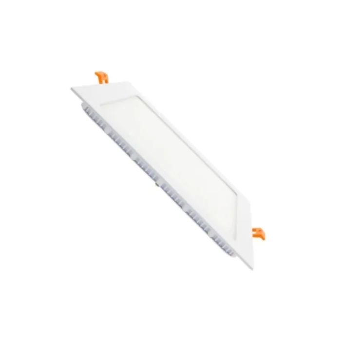 Panel LED Cuadrado de Empotrar 18W Luz Cálida en Blanco - Lámparas colgantes, Uruguay | Serlux