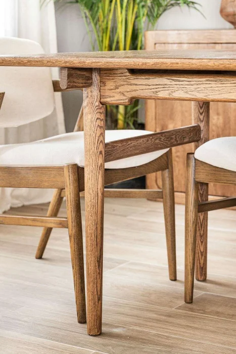 MESA COMEDOR MILANO - ROBLE - 1.90 X 0.90 MTS en Marrón - Mesas de comedor, Uruguay | La Iberica, vista 17