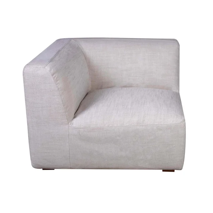 Sofá Modulable Tela Natural-beige Chill Natural en Madera natural - Sillones y sofás, Uruguay | Divino, vista 2
