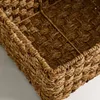 CESTA RECTANGULAR TAPA SEAGRASS en Madera natural - Canastos, Uruguay | Zara Home, vista 4 de 6