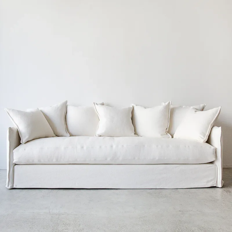 Sofá con funda Euge en Blanco - Sillones y sofás, Uruguay | Pieza Clave