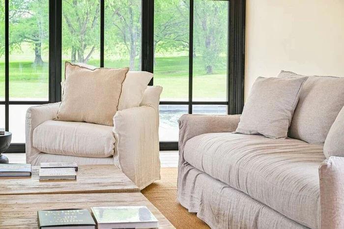 SILLON ALMA LINO BLANCO - 1 CUERPO en Blanco - Sillones y sofás, Uruguay | La Iberica, vista 31