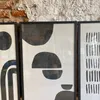 Kit x3 Cuadros Abstractos 40 x 60 con Vidrio - Decoración de pared, Uruguay | Berna home, vista 2 de 6