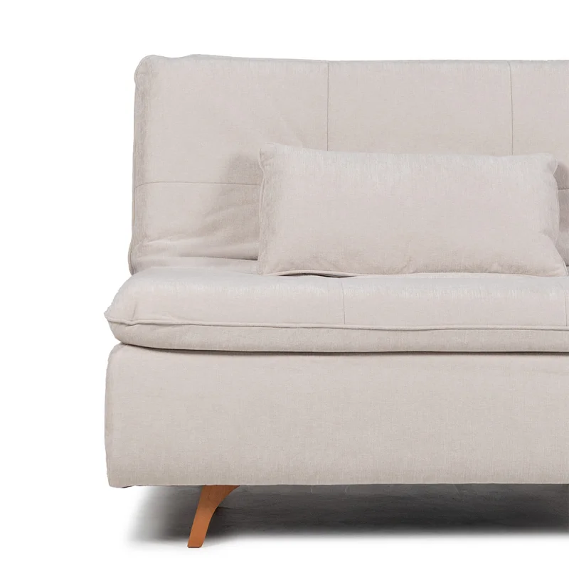 Sofá Cama Maira - Tela Microfibra - 10285 (Beige) en Beige - Sillones y sofás, Uruguay | Nyr, vista 5